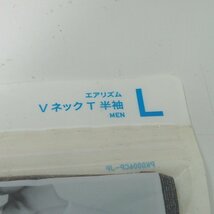 m002L A2 UNIQLO ユニクロ 肌着 ヒートテック エアリズム 長袖 半袖 タイツ サイズL 3点セット メンズ_画像4