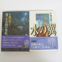 f002l F2 263.小池真理子 初版 恋/夜ごとの闇の奥底で/ナルキッソスの鏡/記憶の隠れ家/美神 他 10冊セット ハードカバー 帯付き_画像4