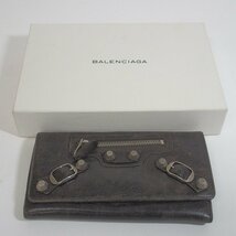 f002 Y4 バレンシアガ BALENCIAGA バレンシアガ 長財布 レザー 186194 D940N_画像10