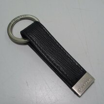 m002 D2 Calvin Klein カルバンクライン 二つ折り財布 ウォレット コンパクト 黒 ブラック キーリング付き メンズ_画像8