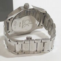 f002l Y4【12 Calvin Klein カルバンクライン クオーツ アナログ 電池式 K77411 メンズ 腕時計 ケース付】 60_画像4