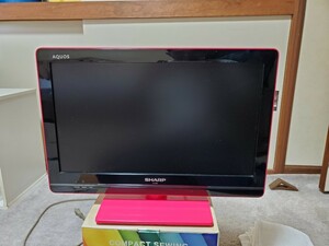 シャープAQUOS　LC-19K5 2011製　B-CASカード　リモコン付属