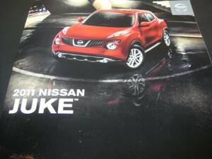 ★日産　カタログ　ジューク JUKE　USA　２０１１　即決！