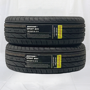 195/55R16 91V KUSTONE SPORT M01 23年製 送料無料 2本税込 \10,400 より 1