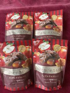 鈴木栄光堂 ひとりじめスイーツ アップルチョコレート （65g） 4袋