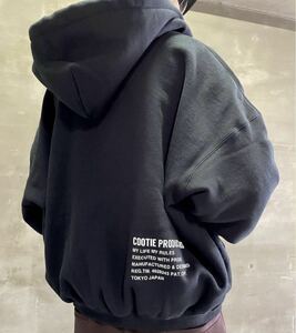 COOTIE PRODUCTIONS/クーティ―/Heavy Oz Sweat Full Zip Hoodie/ヘヴィーウエイトプルオーバーパーカー/ビッグシルエット/SIZE L