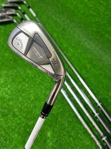 kg303【Callaway】新品 ROGUE ST MAX FAST #6I～PW 5本セット 純正スチール NSプロ 850GH neo(S)装着 ローグ マックス ファスト ネオ