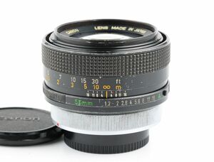 03502cmrk Canon FD 55mm F1.2 S.S.C 単焦点 標準 大口径レンズ キヤノン FDマウント