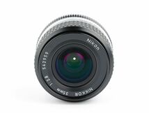 03555cmrk Nikon Ai NIKKOR 35mm F2.8S Ai-S 単焦点 広角レンズ Fマウント_画像7