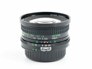 03672cmrk COSINA MC Wide Angle 20mm F3.8 単焦点 広角レンズ ニコン Fマウント