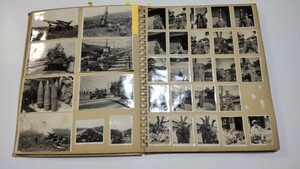 写真450枚 日本軍 朝鮮戦争 戦闘機 戦車 大砲 火炎放射 ミサイル 戦争 戦時 アルバム 縦32cm 横27cm
