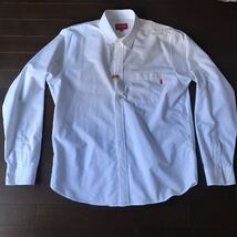 supreme Oxford shirt オックスフォードシャツ　長袖　白シャツ　シュプリーム　box logo ボックスロゴ　shirts ワイシャツ_画像1