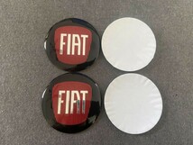 ★フィアット FIAT★406★ホイールセンターキャップシール ハブキャップシール 車用 4枚セット 直径56mm_画像3