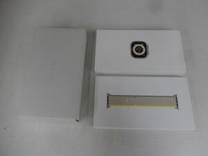 Apple Watch Ultra　49mm Titanium　 GPS+Cellularモデル　Yellow/Beige　Trail　Loop　