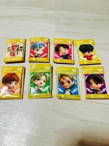 タイニータン　ペットボトルチャーム　全8種コンプセット BTS 紅茶花伝