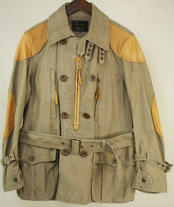 2010 year spring summer model MaxFritz Max flitsuMFJ-1622 shooting jacket beige lai DIN g jacket size 46(M) men's 