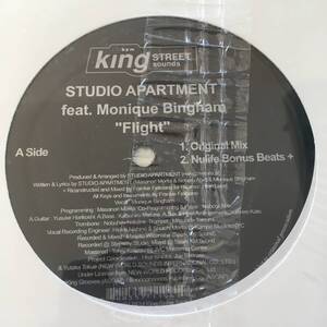 Studio Apartment Feat. Monique Bingham / Flight　[BPM King Street Sounds - KSS 1196]