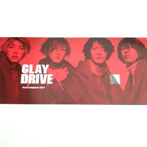 GLAY DRIVE 初回盤　ライナーノーツ付