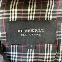 【未使用級】極美品 BURBERRY BLACKLABEL バーバリーブラックレーベル ダウンジャケット ダウンコート ノバチェック 希少Lサイズ ブラウン_画像10