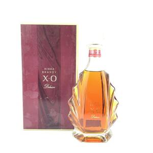 NIKKA ニッカ ブランデー XO Deluxe デラックス 660ml 40% ジャパニーズ ブランデー 古酒 レアボトル オールドボトル 管理MYI35178