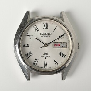 【稼働品】セイコー ロードマチック Ref.5606-8031 25石 自動巻 カレンダー SEIKO メンズ/紳士 骨董 古美術 アンティーク