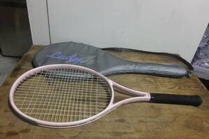 ▲て-282 テニスラケット『maruman』中古　カバー付き　長さ68cm横27cm厚さ2.5cm
