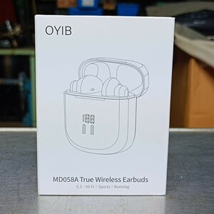 OYIB MD058A Bluetoothイヤホン ワイヤレスイヤホン 軽量 コンパクト 白 y1101-1