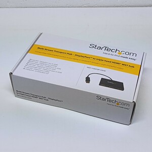 StarTech.com 3ポートMSTハブ Mini DisplayPort - 3x HDMI マルチモニタースプリッタ 4K対応 Windowsのみ対応 MSTMDP123HD y1101-1