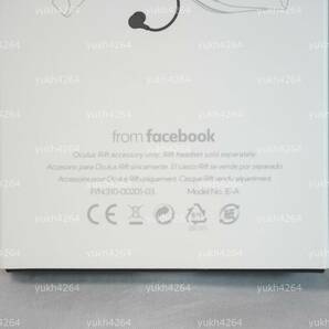 【新品】Meta Oculus Rift用 Earphones 301-00048-02 IE-A カナル式 イヤホン Rift CV1 VR MRの画像10