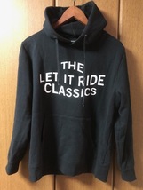 【 LET IT RIDE × nano universe 】 レット イット ライド ナノユニバース　メンズ パーカー　Ｍ　黒_画像1