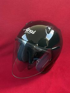 Arai SZ-m ブラック　55-56CM Sサイズ　アライ　szm ジェットヘルメット SNELL