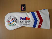 ■PGA TOUR　WGC　FedEx　ドライバー用　ホワイト　新品■_画像1