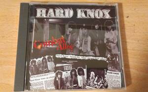 【80sヘアメタル】HARD KNOXの85年Combat Alley＋5 廃盤CD。