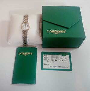 不動 LONGINES ロンジンL5.137.3 グランドクラシック スクエア クォーツ 腕時計 