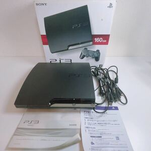 ジャンク SONY ソニー PlayStation3 PS3本体 CECH-2500A 160GB ブラック 一部欠品あり IK