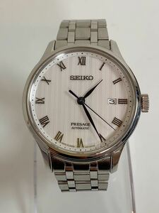 稼働 セイコー SEIKO PRESAGEメンズ腕時計 4R35-02S0 自動巻き プレサージュ 