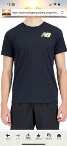 new balanceニューバランス Tシャツ MT11071 BHL Mサイズ 新品未使用品