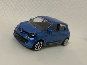 マジョレット 1/54 ルノー トゥインゴ ブルー 青 majorette RENAULT TWINGO 約1/64