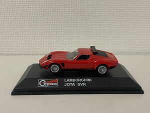 G.space 1/72 ランボルギーニ イオタ SVR レッド LAMBORGHINI JOTA