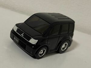 ディーラー特注 三菱 eKワゴン ブラック プルバックカー ミニカー カラーサンプル MITSUBISHI ek WAGON