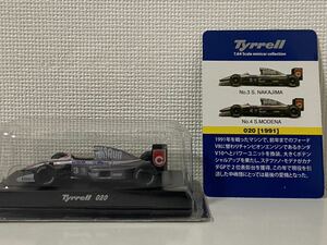 京商 1/64 タイレル ティレル 020 #3 中嶋悟 KYOSHO Tyrrell S.NAKAJIMA 1991