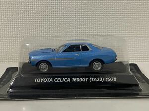 コナミ 1/64 トヨタ セリカ 1600GT TA22 1970 ブルー KONAMI TOYOTA CELICA