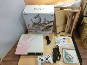 【HW43-84】【100サイズ】SONY PS3 本体 CECH-2000B FF FINAL FANTASY XIII LIGHTNING EDITION/ジャンク/※傷 汚れあり