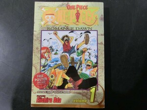 【KM05-90】【送料無料】英語版 ワンピース1巻 漫画 コミック/ONE PIECE COMIC 少年ジャンプ/※傷汚れ・折れ有