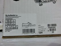 【KM07-30】【80サイズ】▲未使用/VANS バンズ/OG オーセンティック LX/VAULT USA企画/メンズ スニーカー/28.5cm/靴_画像9