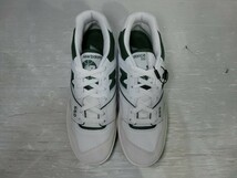 【KM07-45】【80サイズ】▲未使用/New Balance ニューバランス 550/スニーカー/グリーン/27cm/メンズシューズ/靴_画像2