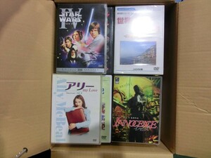 MD【KM04-75】【100サイズ】未検品/DVD まとめてセット/洋画 邦画 映画 アニメ 他/スターウォーズ ガンダムW 他