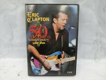 MD【V06-020】【送料無料】エリック・クラプトン ERIC CLAPTON 50th Anniversary LIVE DVD/宝島社/洋楽_画像1