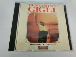 MC【SN-245】【送料無料】beniamino gigli ベニャミーノ・ジーリ/romanze e canzoni/イタリア テノール オペラ歌手 CDS-51059