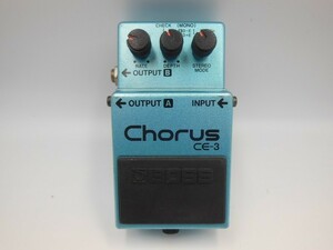 JS【メ3-80】【60サイズ】▲BOSS ボス/chorus コーラス/CE-3/ACA電源仕様/ジャンク扱い/※商品説明必読